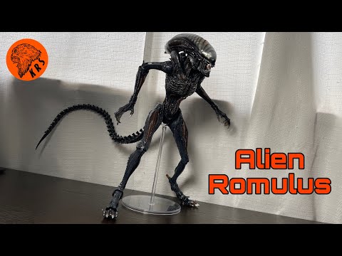 NECA Alien Romulus Scorched Xenomorph Review! - YouTube