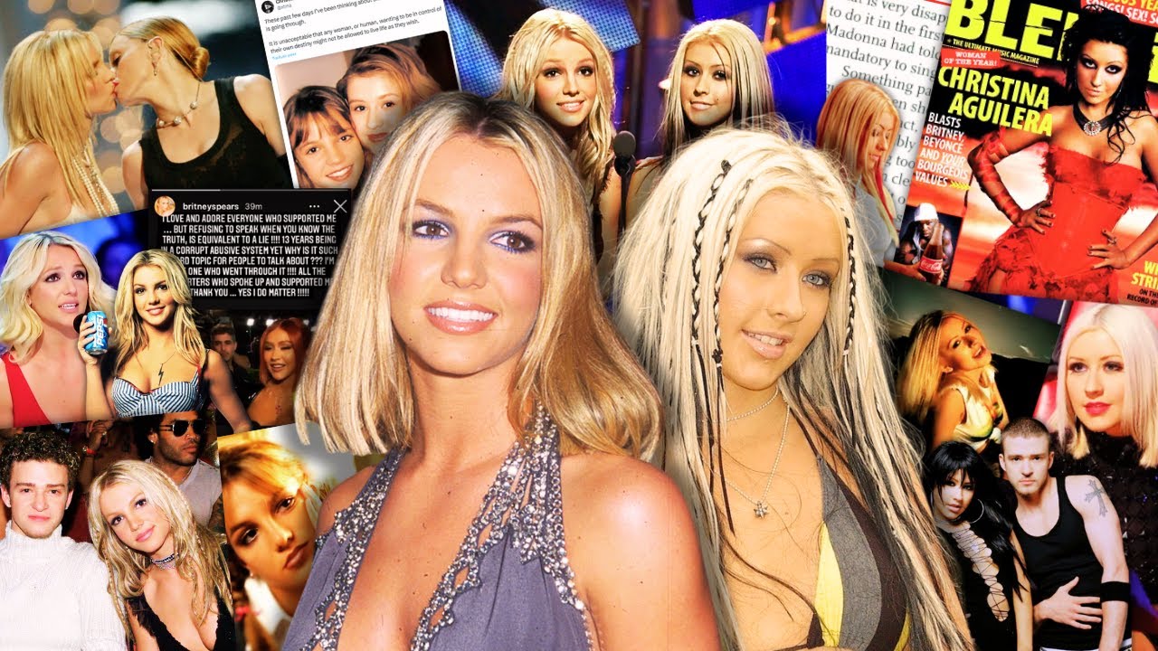 Britney Spears e Christina Aguilera: a treta das loiras do pop