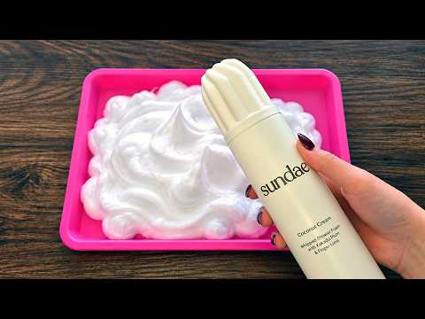 Making Fluffy Slime with Shower Foam