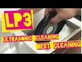 wash ALL sizes of records with the LP3 ultrasonic cleaning deviceultrasonic cleaning