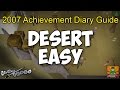 Runescape 2007 Desert Easy Guide