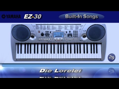 029 - Die Lorelei - Yamaha EZ-30 Built-In Songs