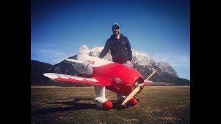 Gernot Bruckmann & Gee Bee R2 - Test & Calibration Flight