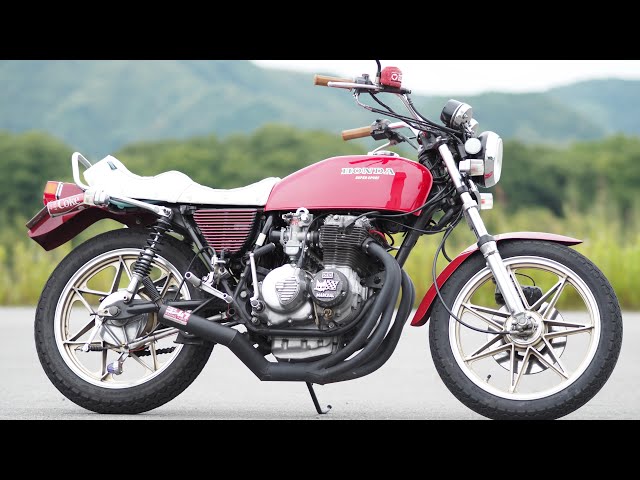 CB400F これぞフォーワンサウンド BRCマフラー音 最高の走行音を ...