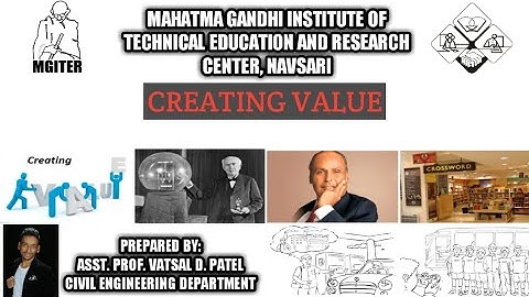 CREATING VALUE ~ GTU : Contributor Personality Development Program (3160002) @MGITER