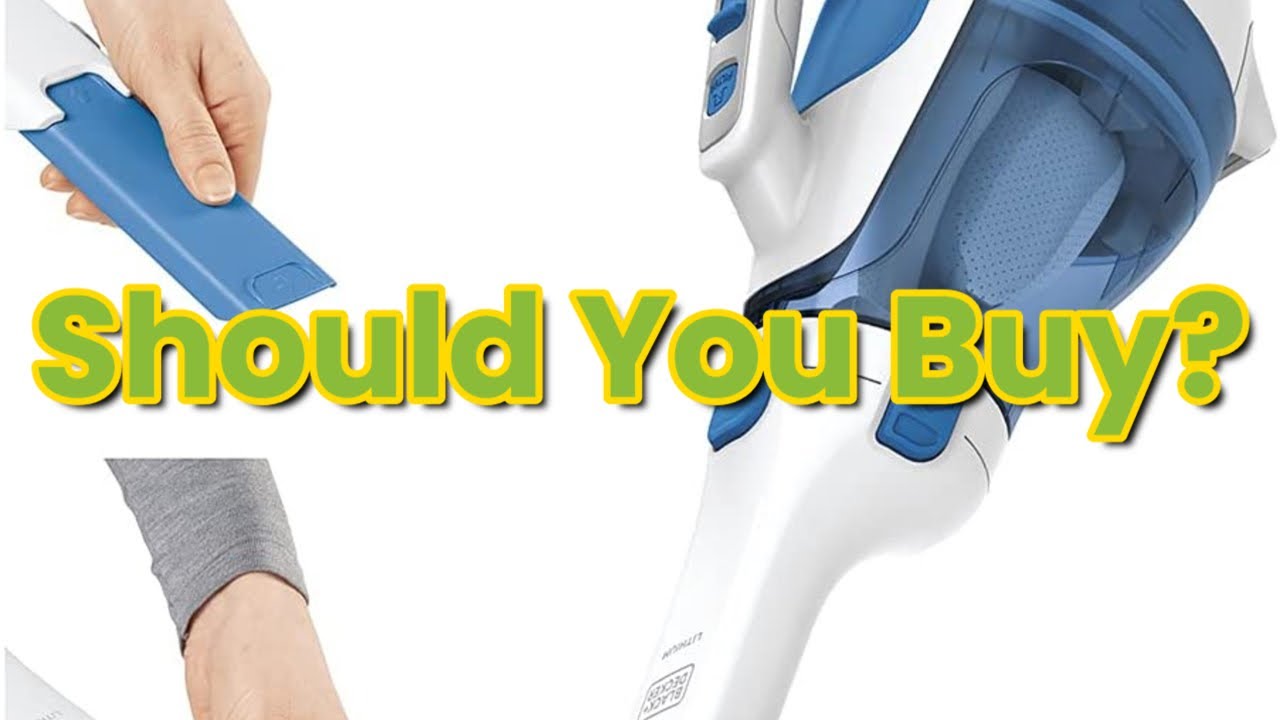 BLACK+DECKER dusbuster Handheld Vacuum, Cordless, Magic Blue