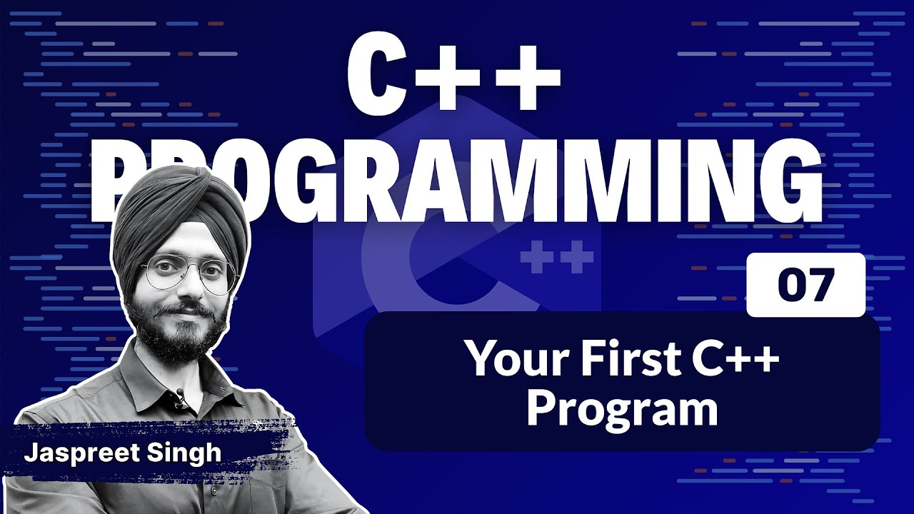 Your First C++ Program - YouTube