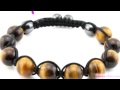シャンバラブレスレット・タイガーアイ・天然石 パワーストーン