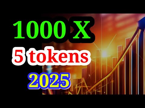 Top 5 Crypto Tokens for 1000x Gains by 2025 - YouTube