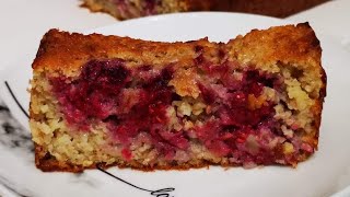 Oatmeal, yogurt, fruit Diet cake in 5 minutes  For a healthy breakfast