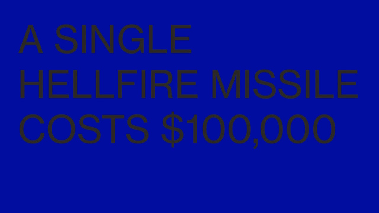 Ben Frost - A Single Hellfire Missile Costs $100,000 (Official