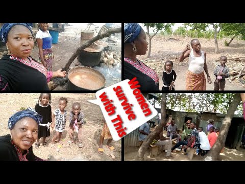 Women Surviving With This In An Unknown Community, BRUKUTU Culture Drink