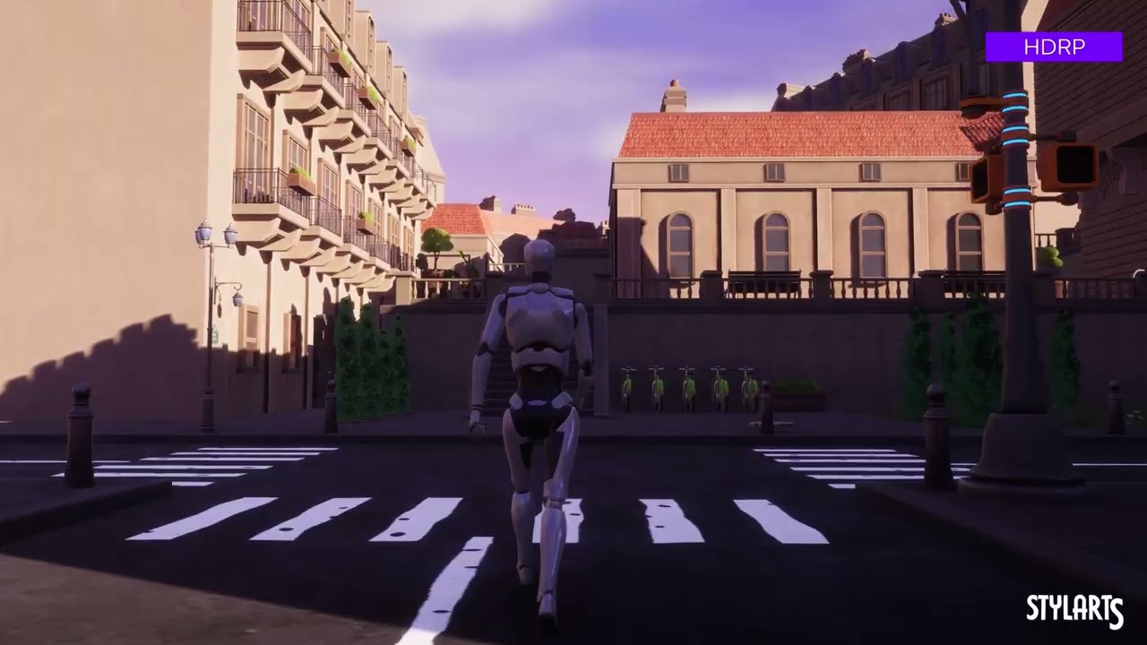 Stylized Paris City, video preview 20