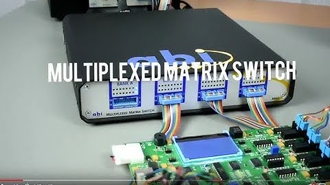 Multiplexed Matrix Switch for ABI
