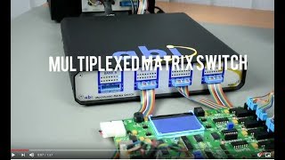 Multiplexed Matrix Switch for ABI's System 8 PCB Test Equipment from Saelig