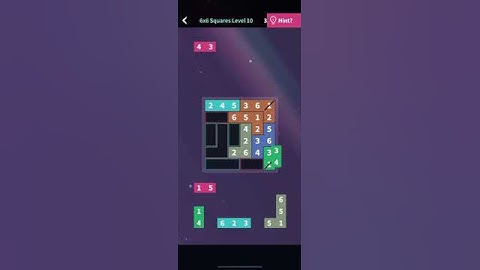 Flow Fit Sudoku • Basics Bundle • 6x6 Squares Level 10