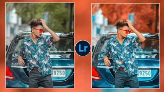 Lightroom  red Tone Photo Editing tutorial|Lightroom Red preset Mobile|Morsalin Editing screenshot 4