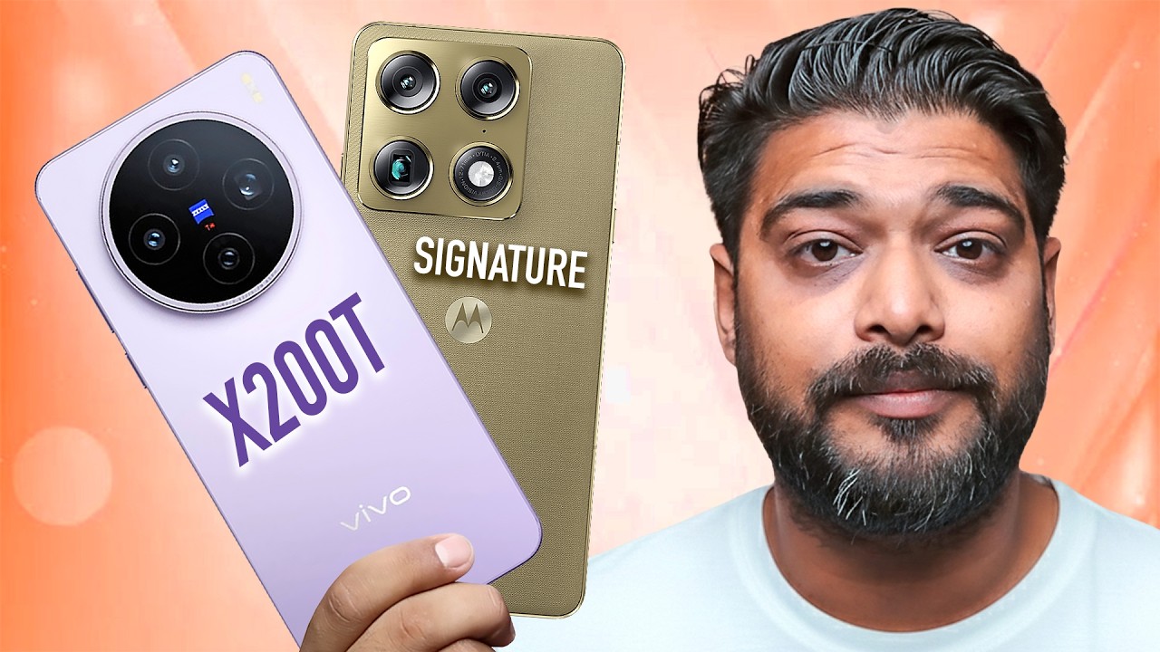 Камера King Kon оригинальная? Vivo X200T против Motorola Signature
