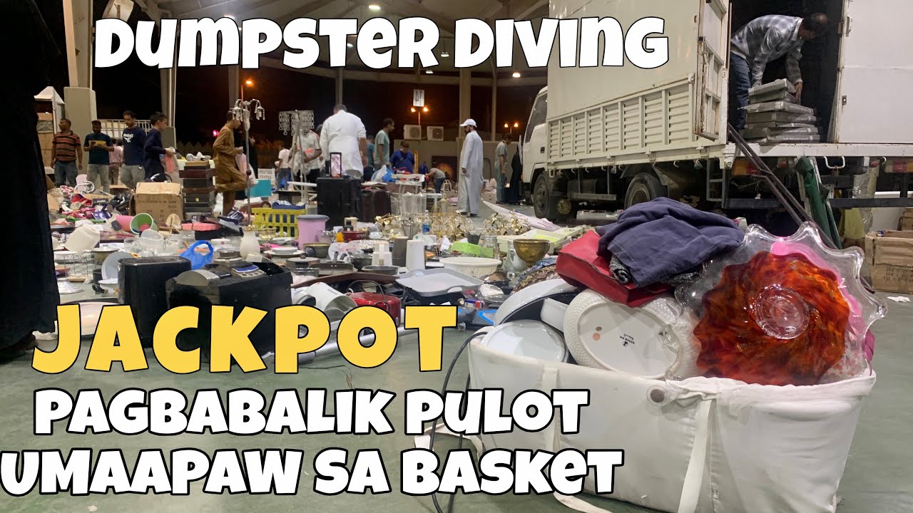 JACKPOT ANG PAGBABALIK PAMUMULOT NG MGA GAMIT | DUMPSTER DIVING | BESTIE BUDDY
