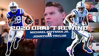 2020 Draft Rewind | Michael Pittman Jr. and Jonathan Taylor