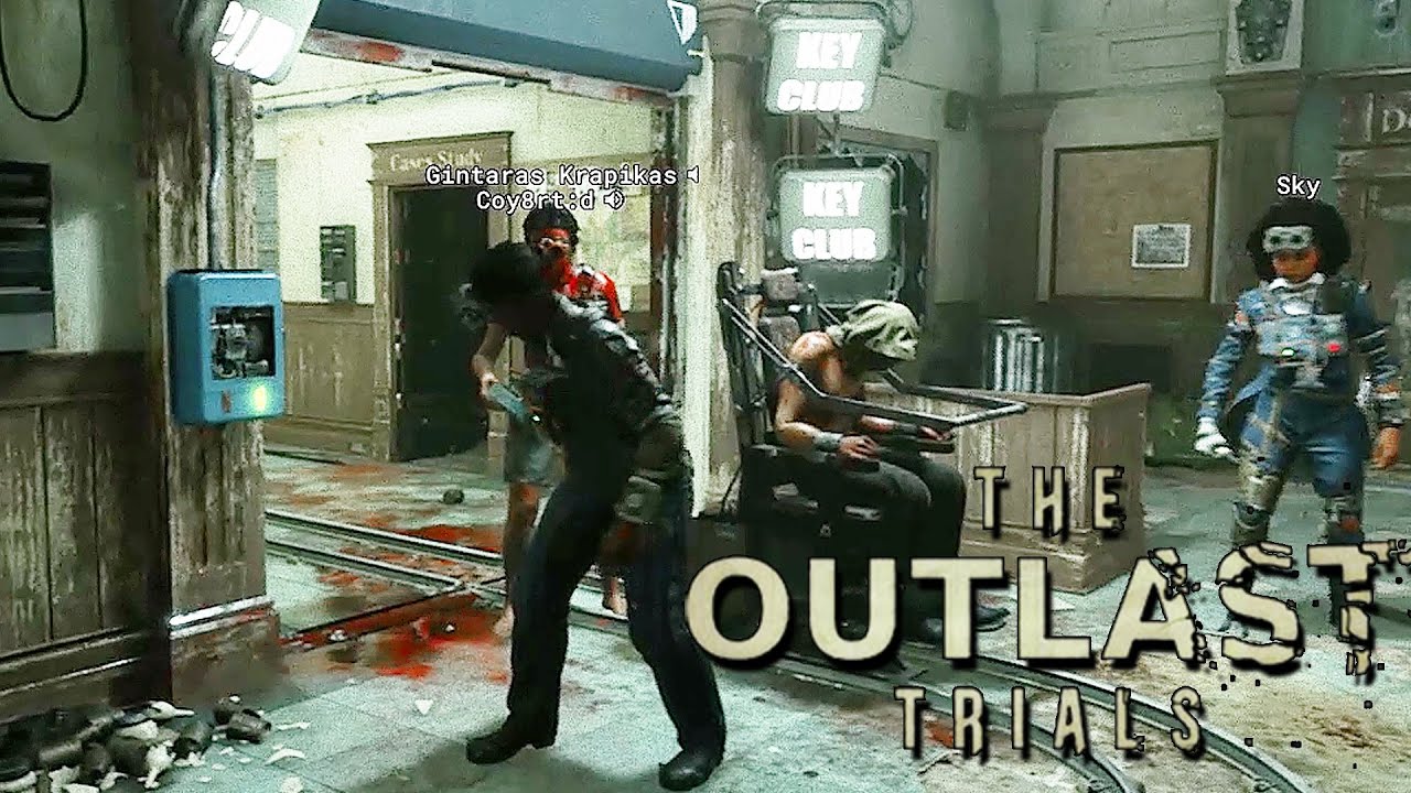 The Outlast Trials FIRST MISSION ON MULTIPLAYER! (4 Players) 