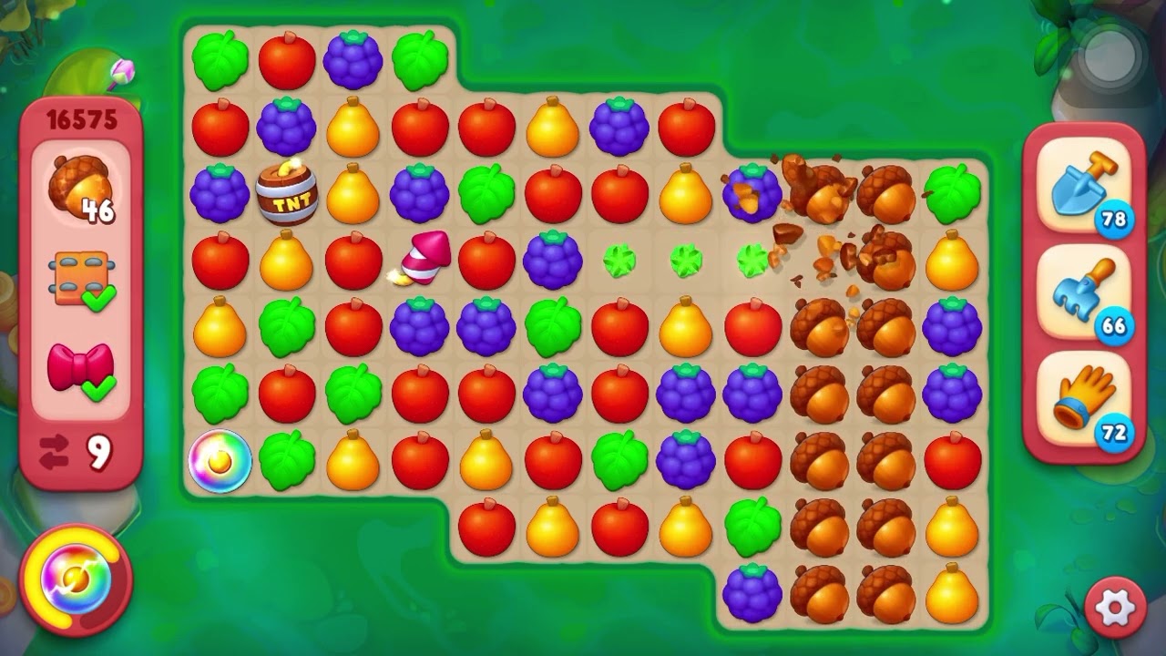 Gardenscapes Level 16575 (Hard Level) - YouTube