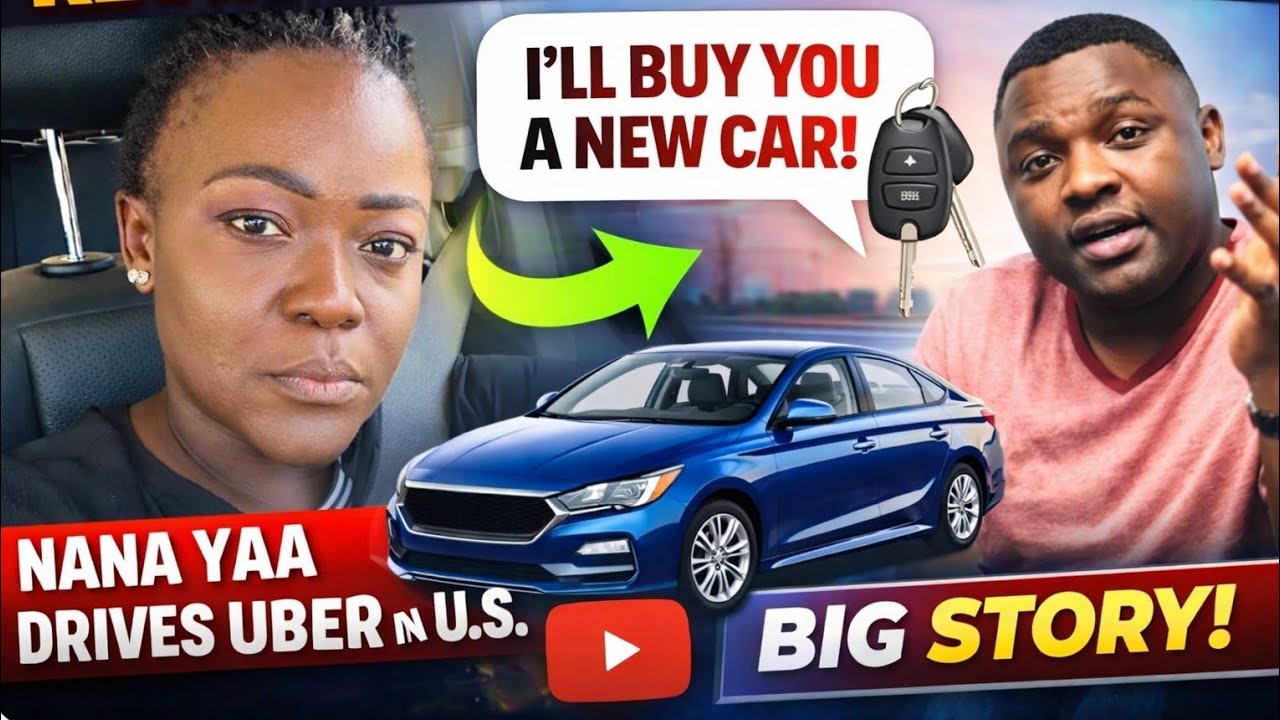 Nana Yaa Leaves TV for Uber in U.S – Kevin Taylor Wants to Buy Her a Car!