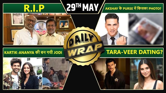 Kartik-Ananya Upcoming Film, Allu Arjun Wins Award, Tara Sutaria Dating  Veer Pahariya? | Top 10
