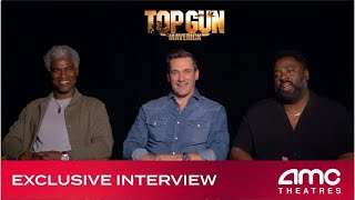 TOP GUN MAVERICK – Exclusive Interview (Glen Powell, Jon Hamm, Monica Barbaro) | AMC Theatres 2022