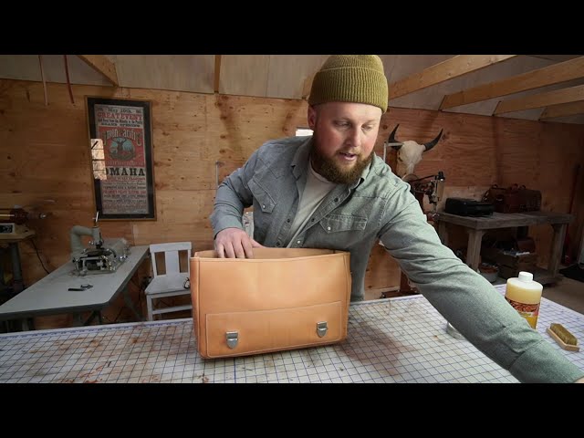 Veg Tan Leather Journey - Part 3 - Plus, How to Apply Neatsfoot Oil 