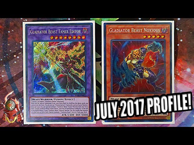 yugioh gladiator beast deck 2017 Complete Custom for Yu-Gi-Oh! ARC-V Gradient dyno Deck 2017 /