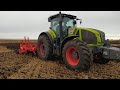 Claas Axion 930.Первые впечатления.Глубокорыхлитель Maschio Gaspardo ARTIGLIO 400 Будни тракториста.