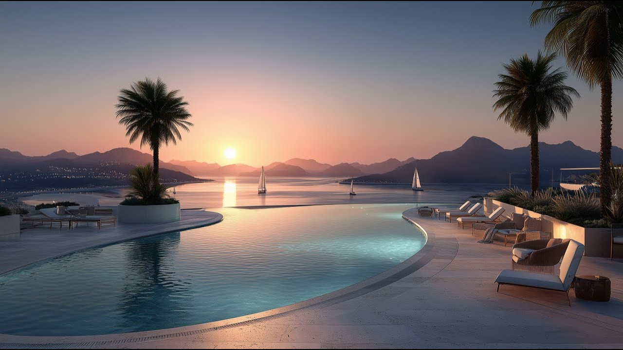 A Gentle Awakening on a Private Beach 🌅 | Calm & Peaceful Music for a Mindful Morning