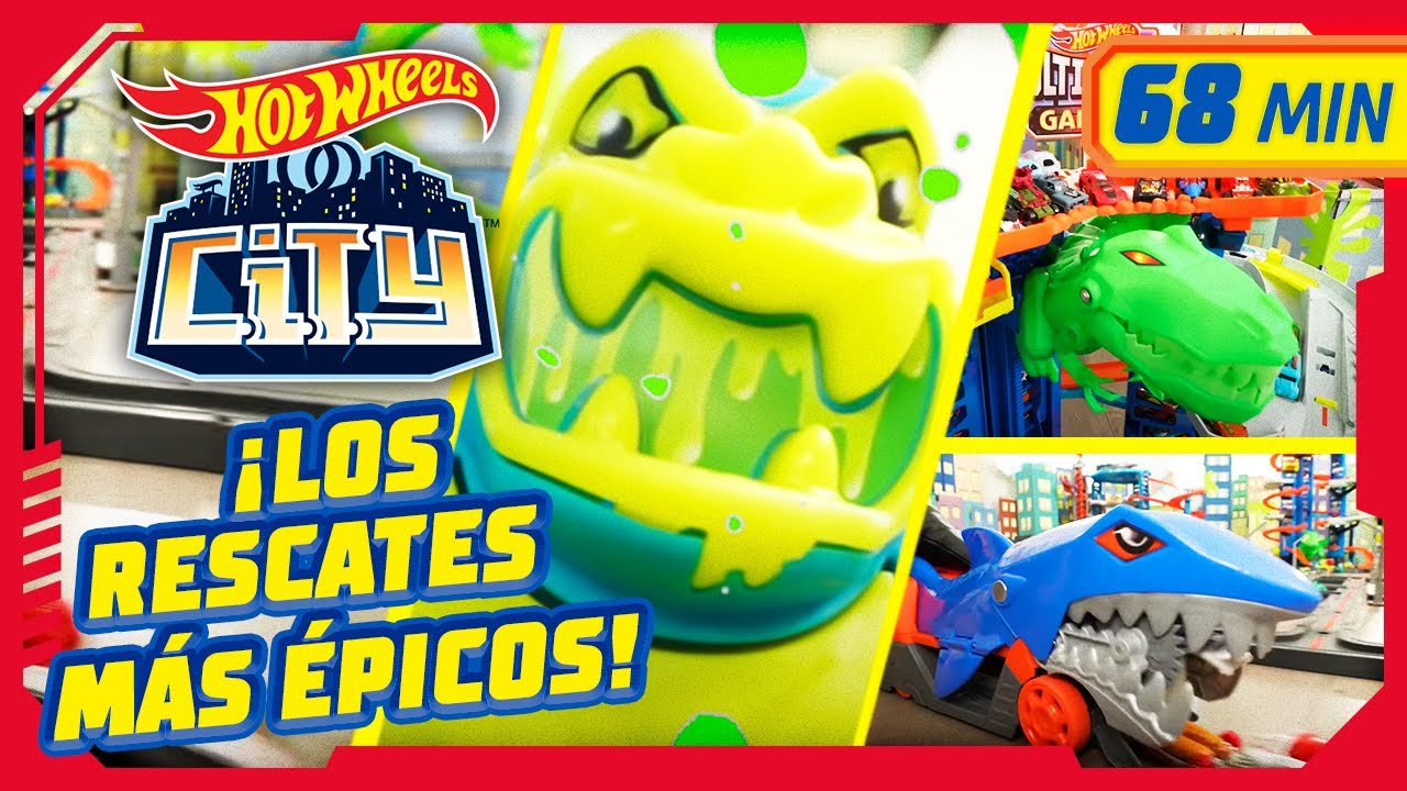 ¡ALERTA! 🐲💥🦖 LAS BESTIAS MÁS FEROCES DE DRAVEN ATACAN A HOT WHEELS CITY | Hot Wheels City En Español