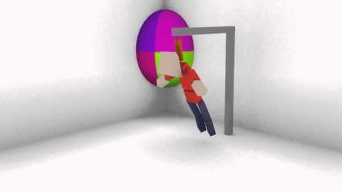 Blender ragdoll test