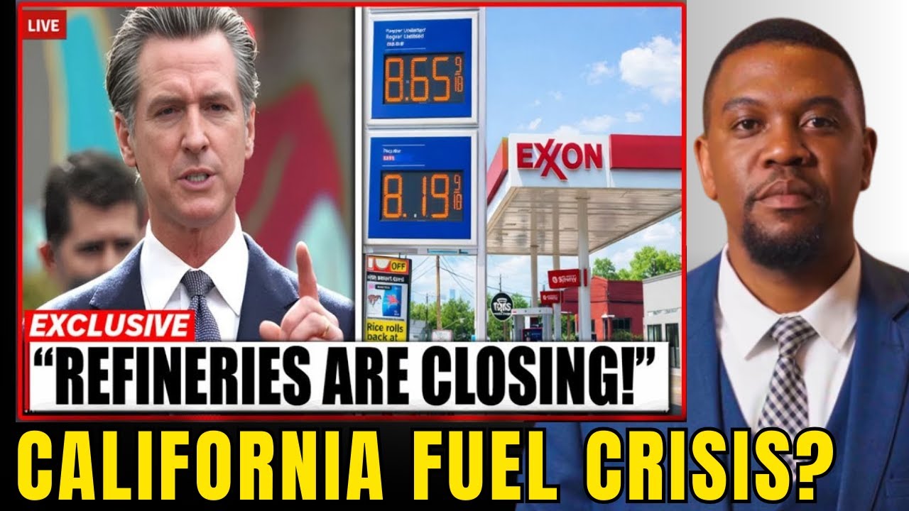 California Governor Faces Growing Crisis as ExxonMobil Begins Refinery Shutdowns in the State