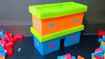 Satisfying DIY Lego Train | Lego Building Blocks Videos #buildingblockstoys #lego SOJIB TOYS