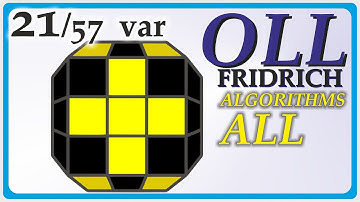 OLL 21/57 Variation Speedcubing Algorithm Rubik