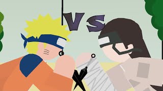 Naruto vs Neji //stick nodes//