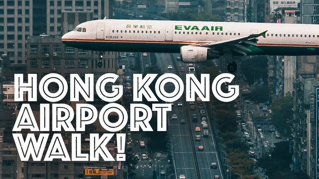 4K Airport Tour Hong Kong International Airport 香港國際機場 Hong Kong