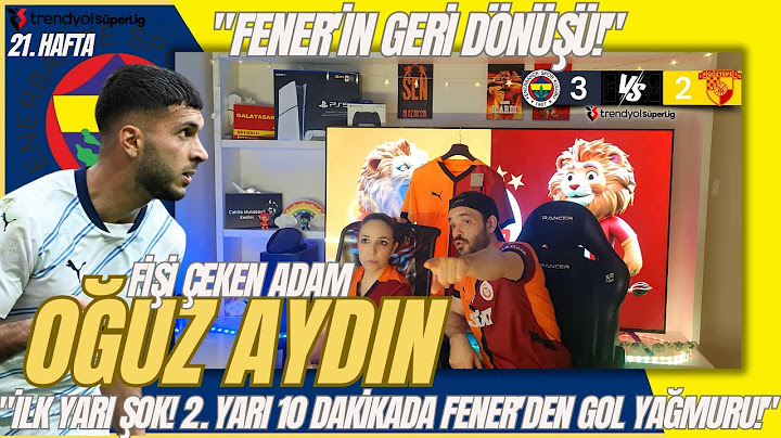 "GÖZTEPE'NİN MUCİZEVİ İLK YARISI!" 2. YARIDA FENERBAHÇE'DEN GOL YAĞMURU!" FENERBAHÇE 3-2 GÖZTEPE