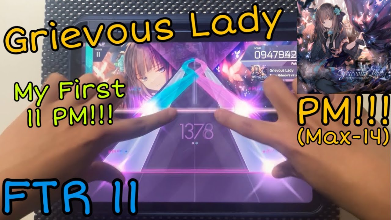Arcaea】Grievous Lady - [FTR 11] | Pure Memory!!! (Max-14) - YouTube
