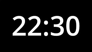 22 MINUTE 30 TIMER - No Sound - Full HD 1080p - COUNTDOWN