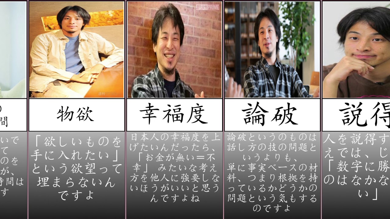 全人類に贈りたい ひろゆきの名言集 比較 ランキング まとめ 全人類で生きていく