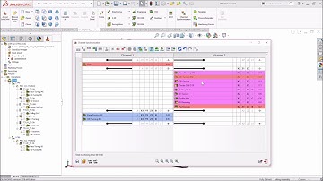SolidCAM - Basics of Channel Synchronization
