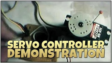 Servo controller demonstration