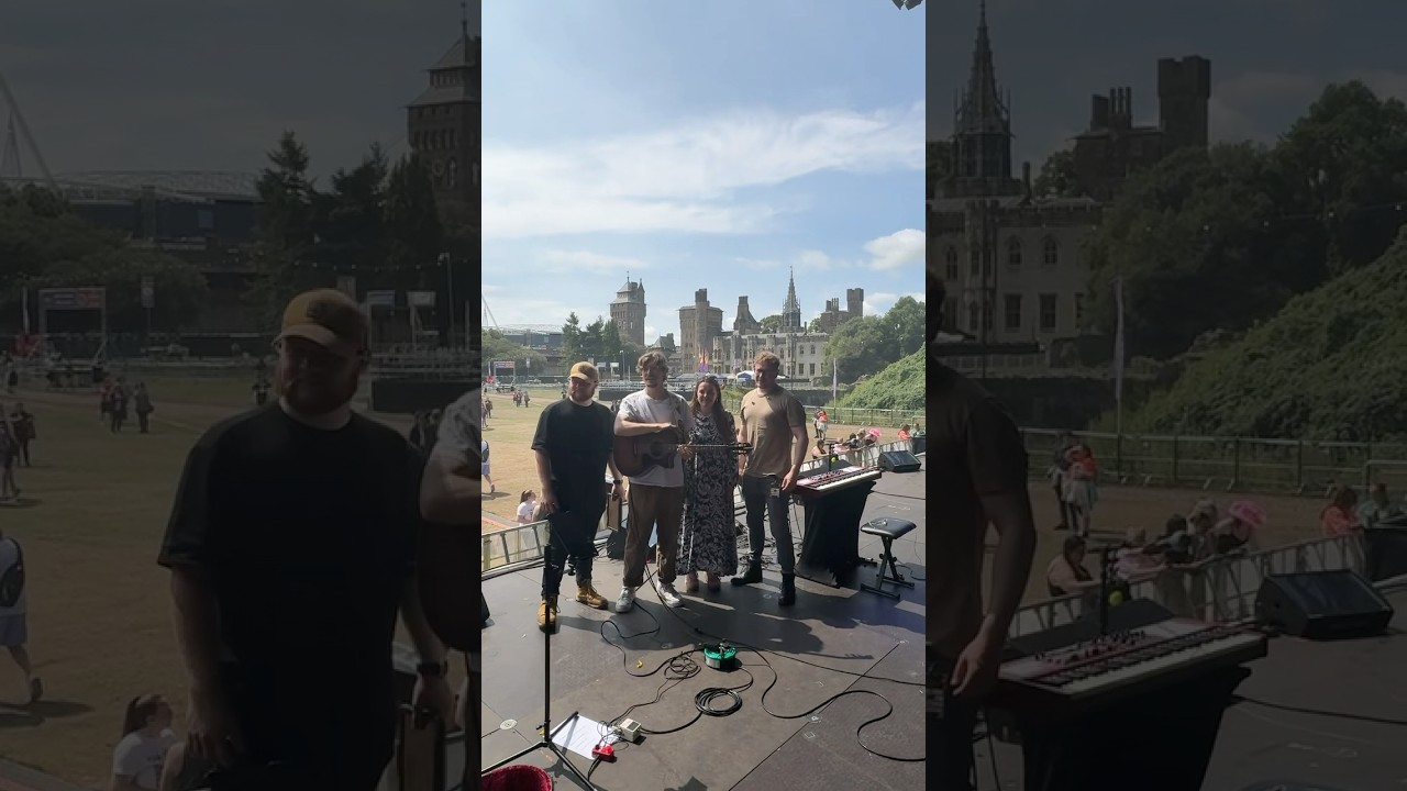 JUST PLAYED THE BIGGEST STAGE YET!!! 🥹✨💫 