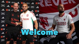 Sofyan Amrabat At Old Trafford | Sofyan Amrabat New Manchester United Player