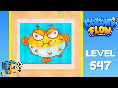Colony Flow Level 547 Walkthrough Solution