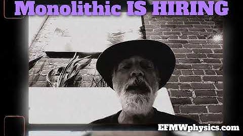 MONOLITHIC IS HIRING - EFMW UNITY FIELD RECRUITMENT